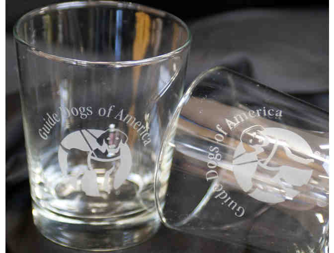 8 GDA Logo Old Fashioned Glasses