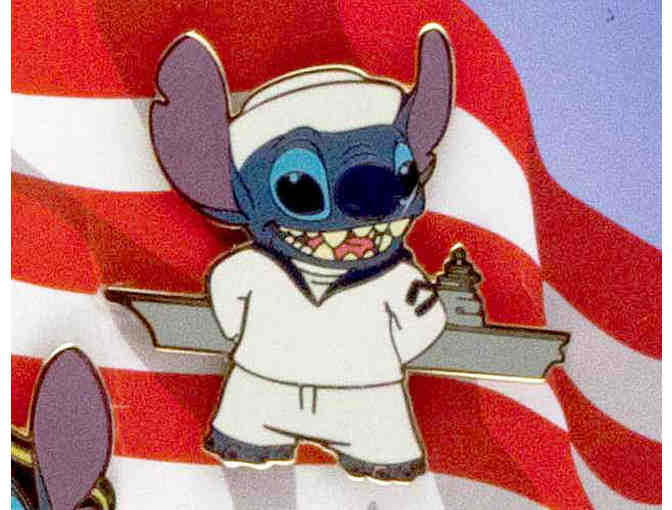 Disney Pins - Stitch Patriotic (Set of 5 Pins)