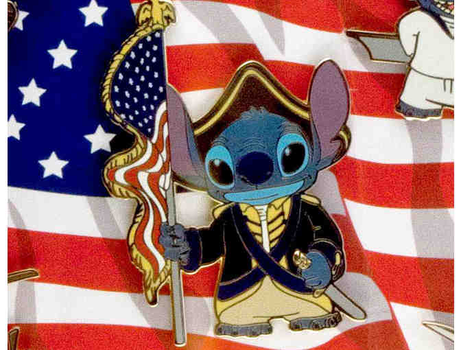 Disney Pins - Stitch Patriotic (Set of 5 Pins)