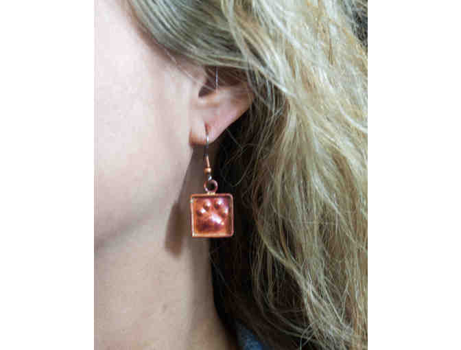 Paw Print Earrings