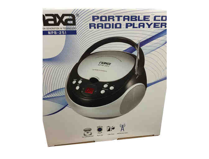 Portable CD Player with AM/FM Stereo Radio