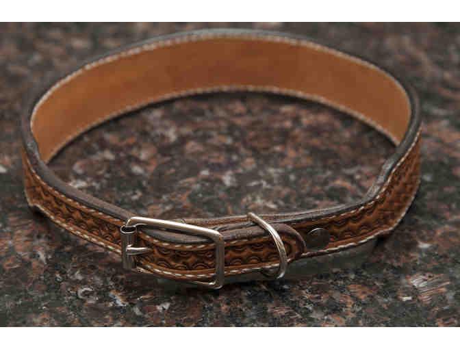 Handmade Leather Dog Collar