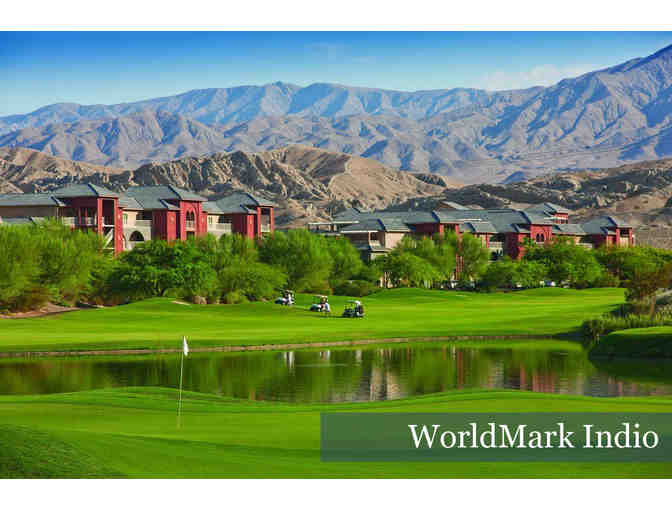 Week at the WorldMark Indio from October 13-20, 2018