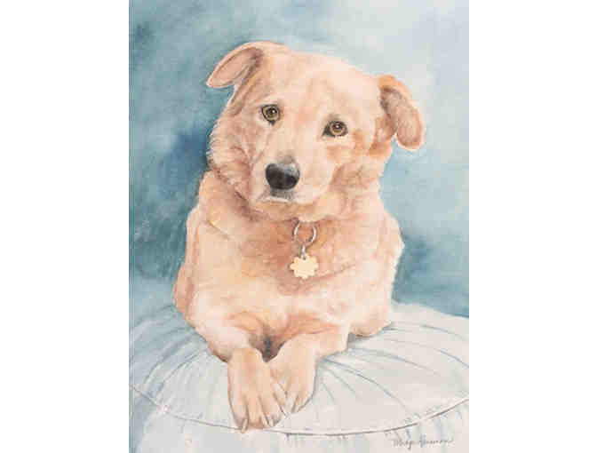 Pet Portrait by Midge Reisman