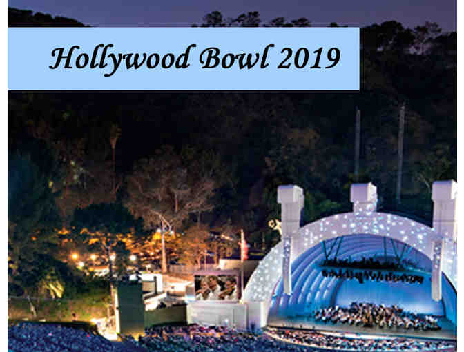 2 Reserved Bench Seat Tickets for the Hollywood Bowl - Photo 1