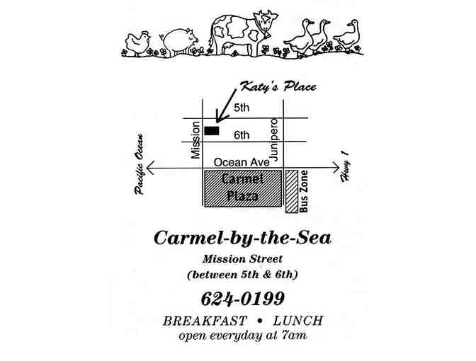 $40 Gift Certificate for Katy's Place in Carmel