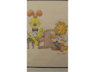 Garfield Original Drawing