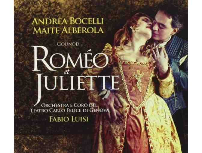 Andrea Bocelli Autographed CD and Memoir