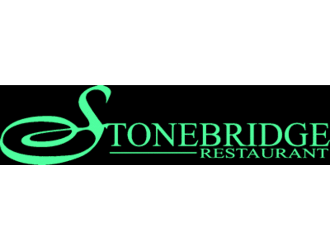 $100 Stonebridge Restaurant Gift Certificate
