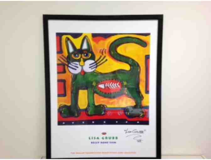 'Belly Bone Fish' Poster - Framed & Autographed