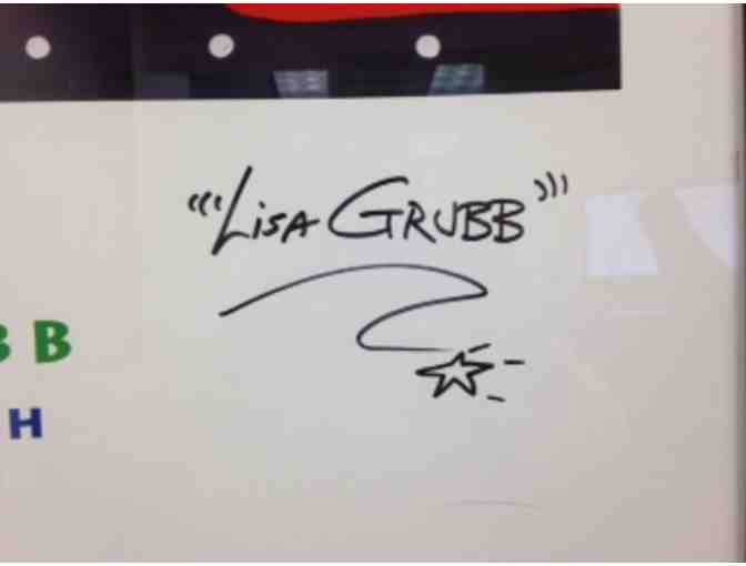 'Belly Bone Fish' Poster - Framed & Autographed