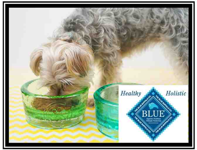 One Year Supply of Blue Buffalo Pet Food & PawNosh Pet Bowls