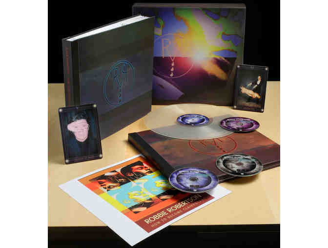 2 Books Created and Signed by Robbie Robertson of The Band