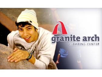 Granite Arch Climbing Center Day Pass for 2