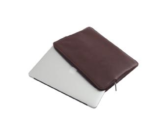 Knomo MacBook Air Sleeve 11' - Brown Leather
