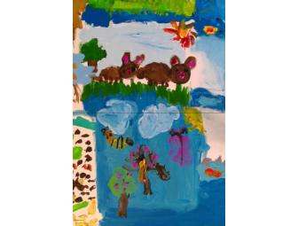 GVCS Chelsea's Crew - 'Bears' Collaborative Painting