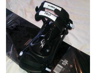 Millennium Three Snowboards - Men's Convoy 154 with Pivot Bindings
