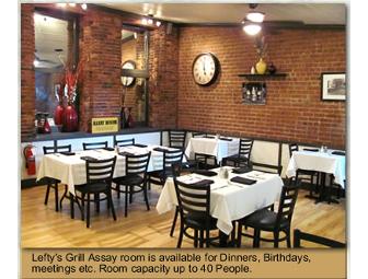 Double Date Night at Lefty's Grill and Sierra Theaters