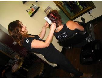 Champagne Jane - Haircut with Jaimi, Mani & Pedi