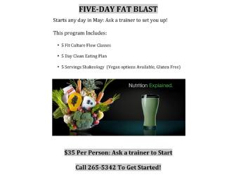 $100 Certificate for any class or service at Fit Culture Studio