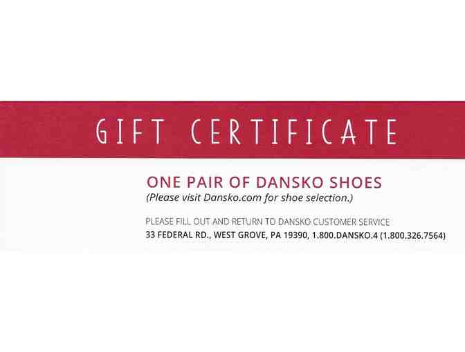 Dansko Gift Certificate for a pair of shoes