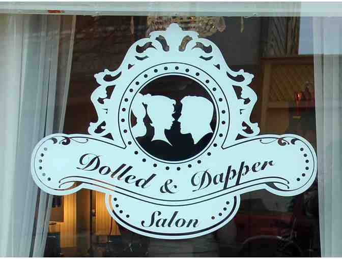 Haircut by Ginger Godines at Dolled & Dapper Salon