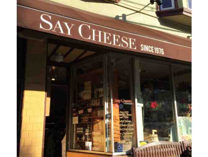 Cole Valley Foodie: Say Cheese gift card and Rains Creek olive oil