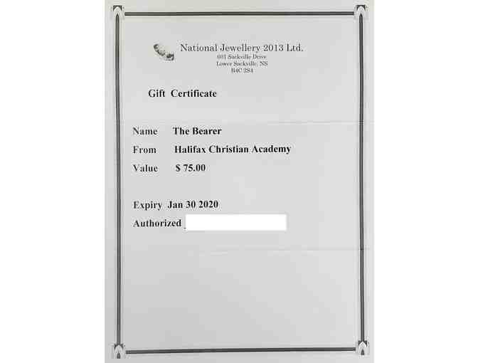 National Jewellery Certificate