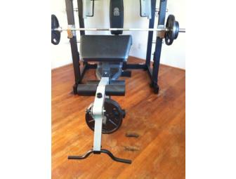 Complete Golds Gym fitness home equipment center