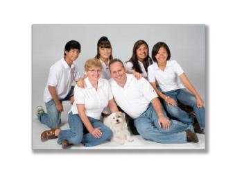 Family Studio Portrait Session with Cynthia Lang Photography