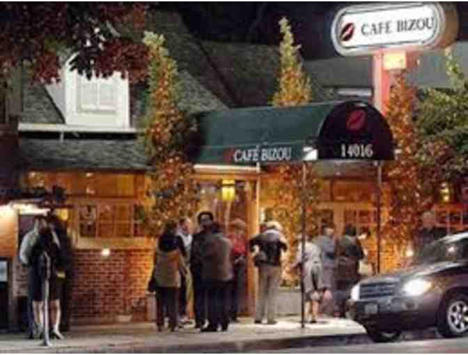 Couple's Night Out--$50 Cafe Bizou Gift Certificate, 2 Bottles of Wine  & 2 Movie Tickets
