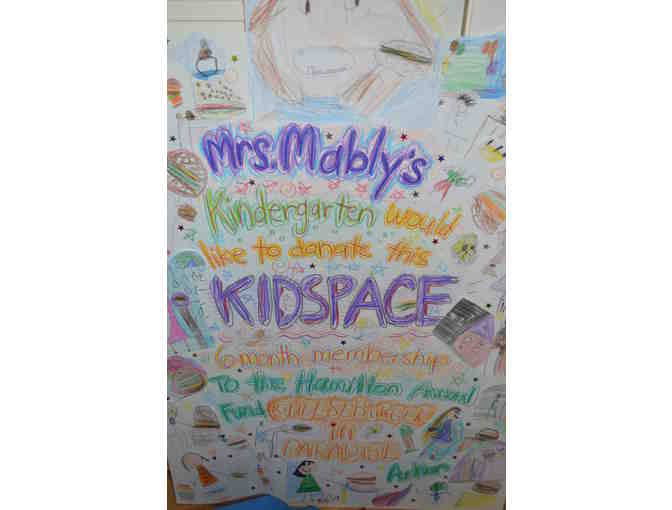 6 Month Membership to Kidspace Children's Museum