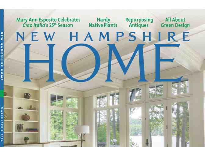 1 year subscription to  both NH Magazine & NH Home Magazine