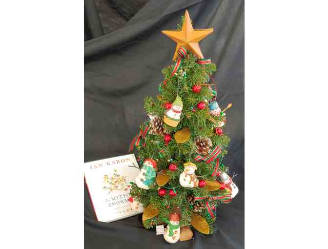 Mitford Snowmen 19' Christmas Tree with Story Book