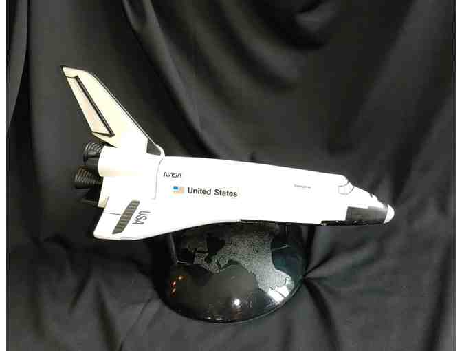 Jim Beam 1986 NASA Space Shuttle Enterprise Decanter and 6 Shot Glasses