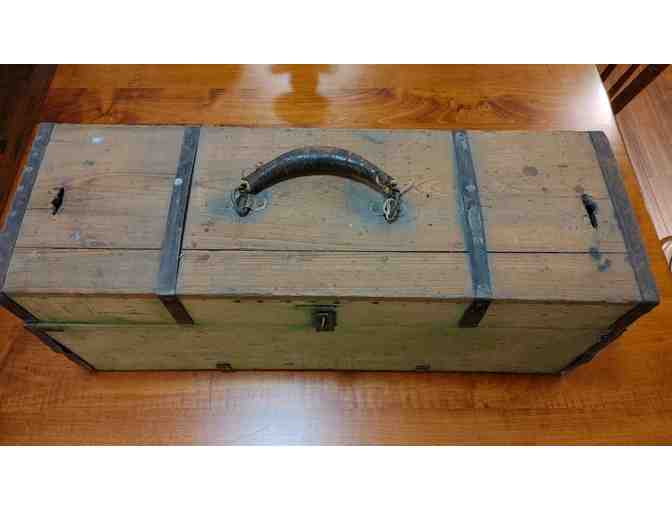 Antique Wooden Tool Box , Plus!!! - Photo 3