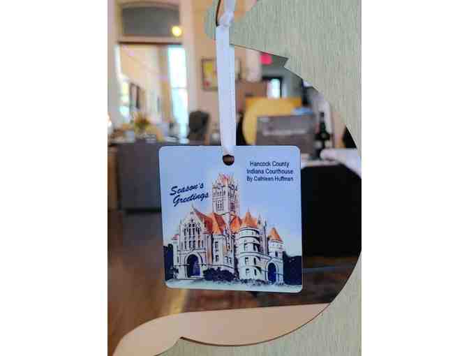 Enjoy our Hancock County Inaugural Holiday Ornament