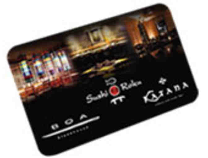 Sushi Roku, Katana, BOA, Station Hollywood, Robata: Innovative Dining Group $100 Gift Card