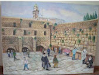 Aranka (Gladys) Donath Oil Painting - 'The Western Wall'