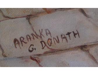 Aranka (Gladys) Donath Oil Painting - 'The Western Wall'