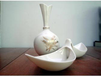 Lenox China Bud Vase and Dish