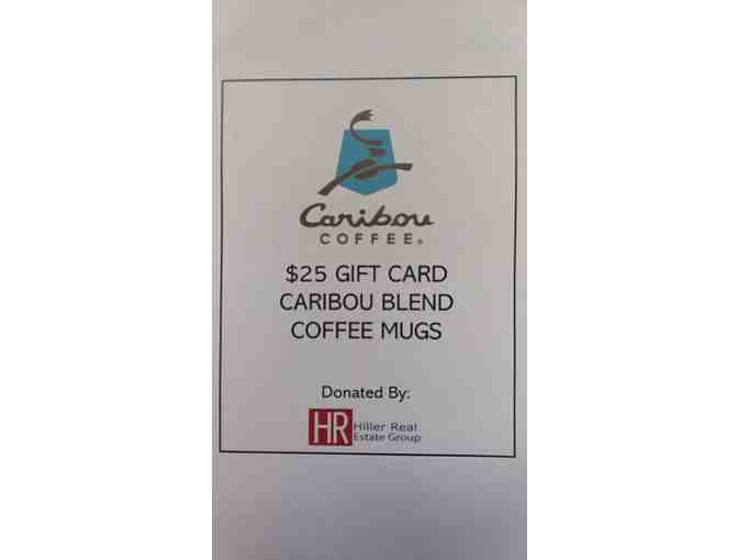 Caribou Coffee lovers - 4 bags of coffee, 2 mugs and a $25 Gift Card