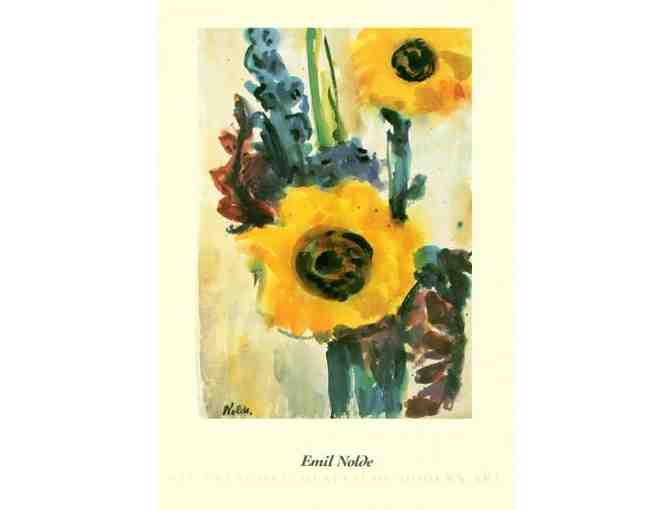 Emil Nolde's  'Blumen' (Flower) Print, opening bid reduced!!