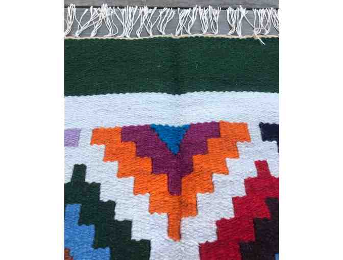 Colorful Egyptian rug