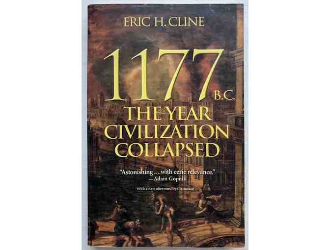Signed copy of '1177 B.C. The Year Civilization Collapsed'