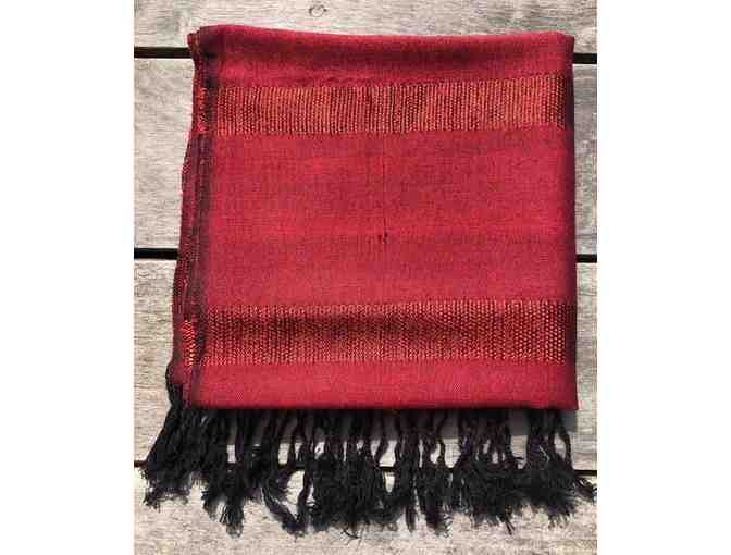 Red scarf from Egypt