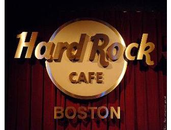 Millennium Bostonian Hotel / Blue Man Group Tix / Dinner at Boston - Hard Rock Cafe