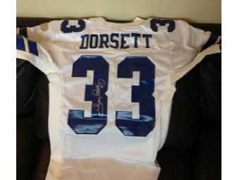 Signed Tony Dorsett Cowboys jersey