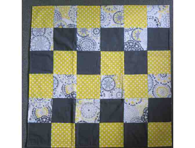 Harley & Teddy 'Dark Days and Sunshine'' Handmade Dog Quilt/Blanket