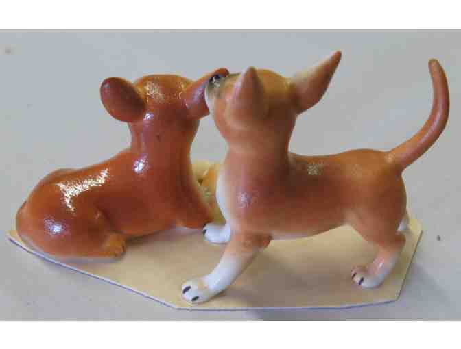 Set of 2 Chihuahua Figurines